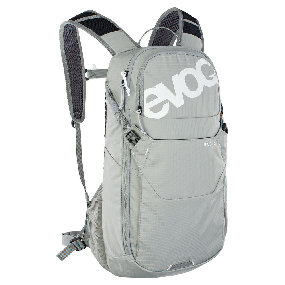 Evoc Ride Performance Backpack 12l + 2l Bladder Stone One Size click to zoom image