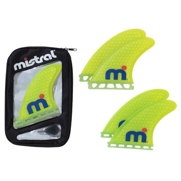 Mistral F5 Thruster Honeycomb Fin Yellow One Size