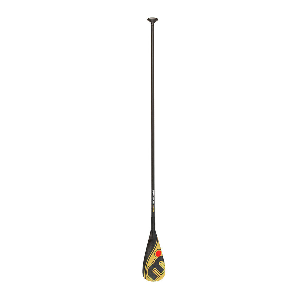 Mistral Gold 1 Piece Paddle - Small Blade Black 7.50" X 15" click to zoom image