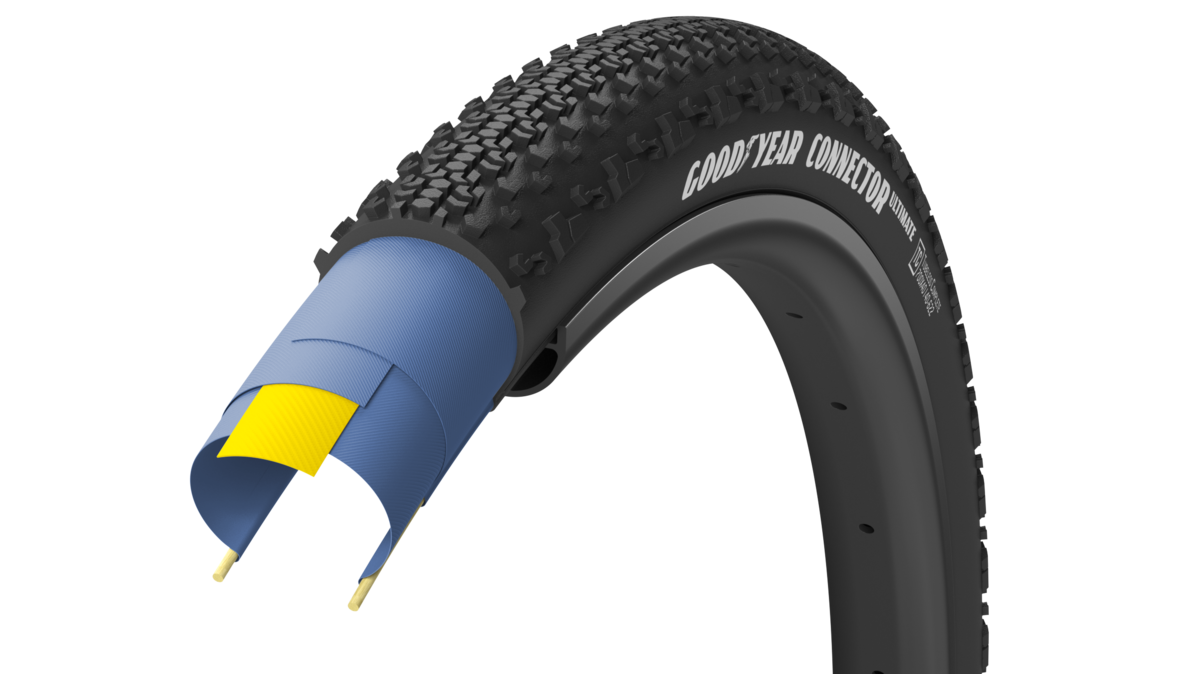 GOODYEAR Connector Ultimate A/T Tubeless Gravel Tyre 700x35 Black click to zoom image