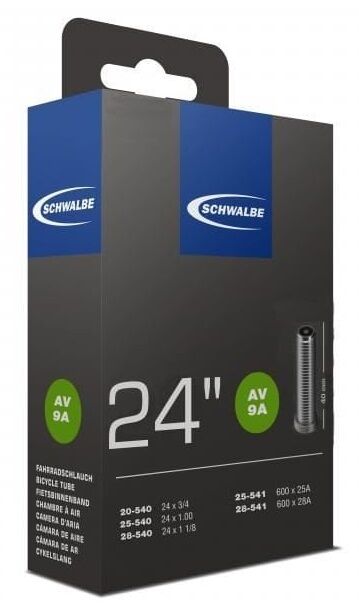Schwalbe 24 x 1" Wheelchair Inner Tube click to zoom image