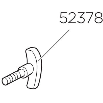 Thule 52378 Wing screw for bike hanger arm for 5781 Stacker