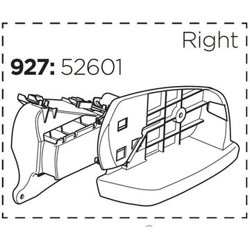 Thule 52601 VeloCompact Lamp Holder set Right 925 + 927