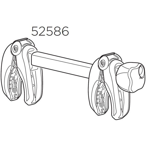 Thule 52586 VeloCompact 4th bike holder click to zoom image