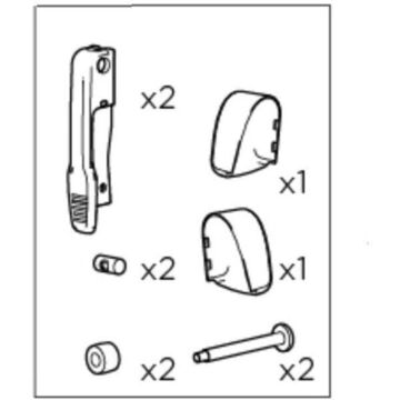 Thule 54680 Bike frame kit for Velospace XT