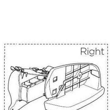 Thule 52629 VeloCompact lamp holder set, 13-pin, right