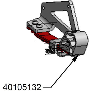 Thule CAS suspension assembly right Chinook