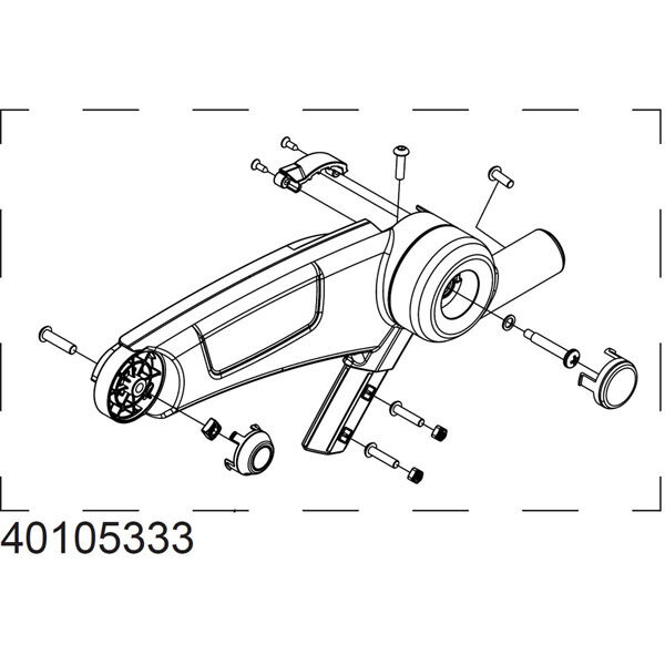 Thule Upper bracket - left 2017-X click to zoom image