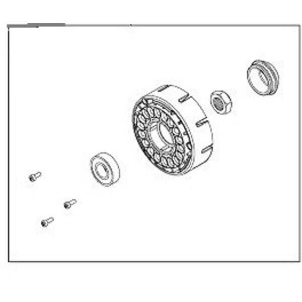 Thule Parking Brake Hub & Bearing 19-X click to zoom image