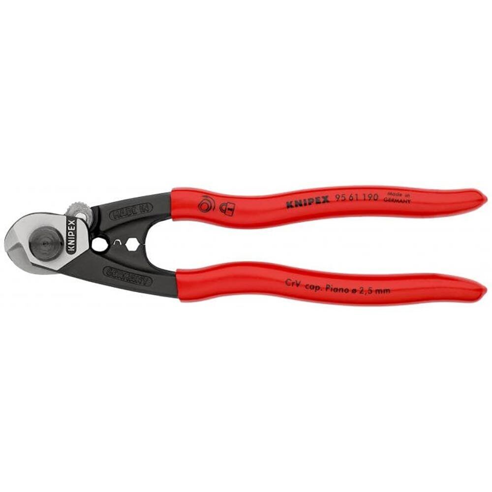 Knipex Cable Cutters 190mm click to zoom image