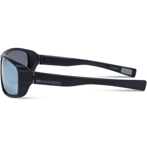 Madison Eyewear Target Sunglasses - matt black / silver mirror click to zoom image