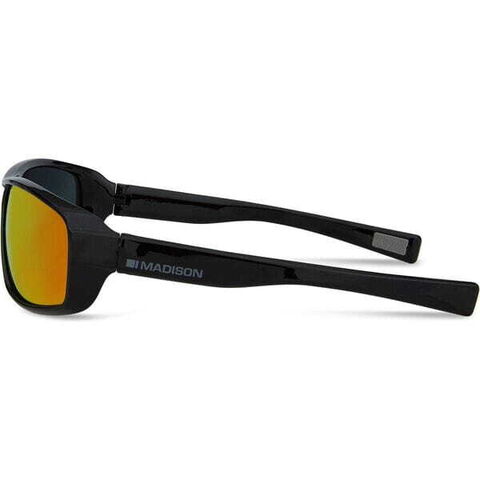 Madison Eyewear Target Glasses - gloss black / fire mirror click to zoom image