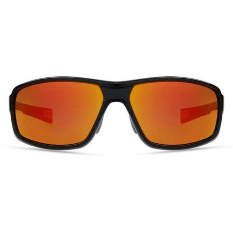 Madison Eyewear Target Glasses - gloss black / fire mirror click to zoom image