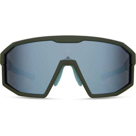 Madison Eyewear Enigma Glasses - 3 pack - matt olive / smoke mirror / amber & clear lens click to zoom image