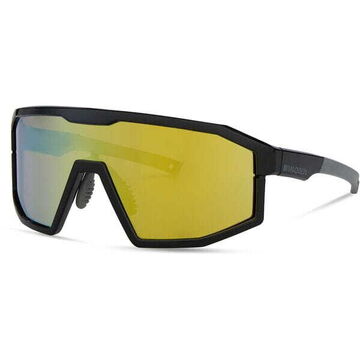 Madison Eyewear Enigma Glasses - gloss black / bronze mirror