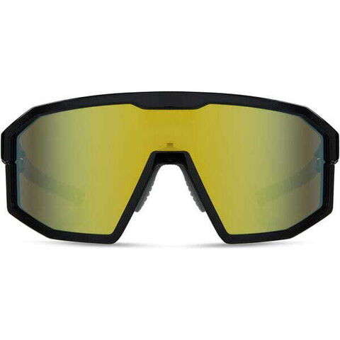Madison Eyewear Enigma Glasses - gloss black / bronze mirror click to zoom image