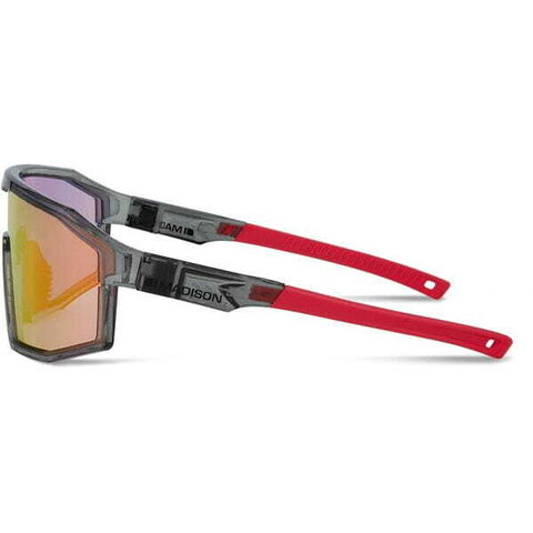 Madison Eyewear Enigma Glasses - crystal smoke / pink rose mirror click to zoom image