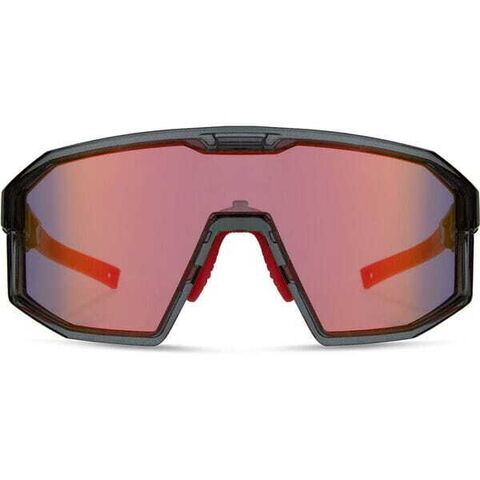 Madison Eyewear Enigma Glasses - crystal smoke / pink rose mirror click to zoom image