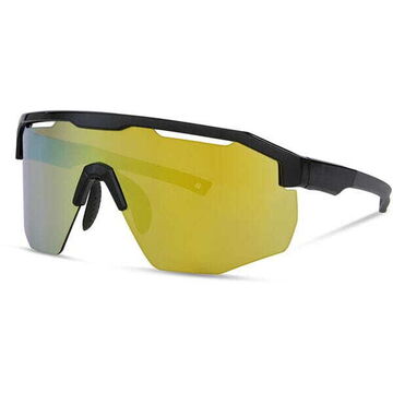 Madison Eyewear Cipher Glasses - 3 pack - gloss black / bronze mirror / amber & clear lens