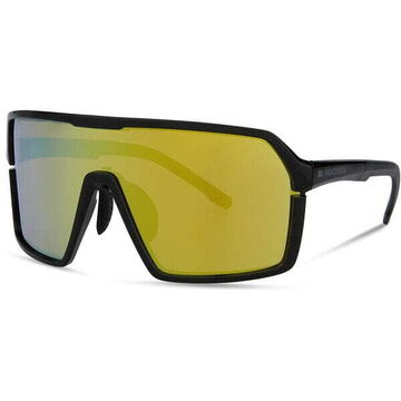 Madison Eyewear Crypto Glasses - 3 pack - gloss black / bronze mirror / amber & clear lens