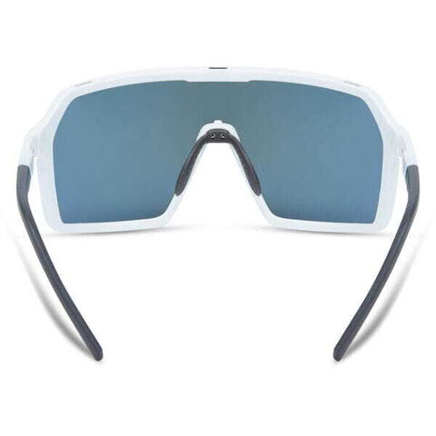 Madison Eyewear Crypto Sunglasses - 3 pack - gloss white / blue mirror / amber & clear lens click to zoom image