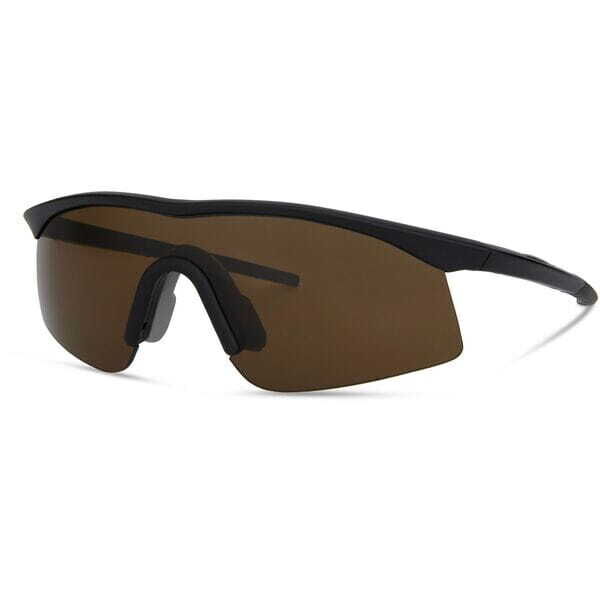 Madison Eyewear D'Arcs compact glasses 3-lens pack - matt black frame / dark, amber & clear lens click to zoom image