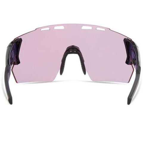 Madison Eyewear Stealth Glasses - 3 pack - gloss black / pink rose mirror / amber & clear lens click to zoom image