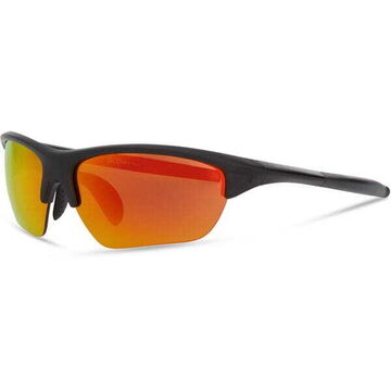 Madison Eyewear Mission Glasses - matt black / fire mirror