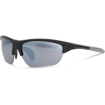 Madison Eyewear Mission Glasses - matt black / silver mirror