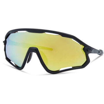 Madison Eyewear Code Breaker II Sunglasses - 3 pack - matt black / bronz mirror / amb / clr lens