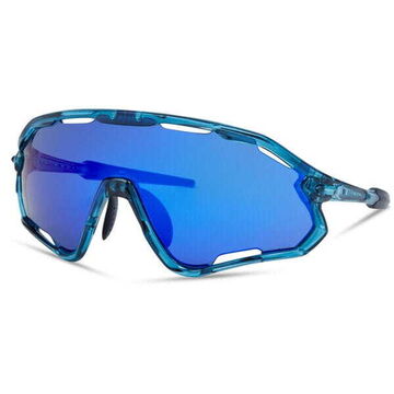 Madison Eyewear Code BreakerII Sunglasses - 3 pack - crystal gloss blue / blue mirr / amb / clr