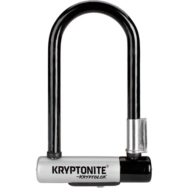 Kryptonite KryptoLok Mini U-lock with FlexFrame bracket click to zoom image
