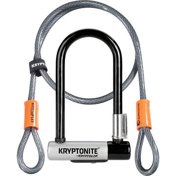 KRYPTONITE Kryptolok Mini-7 w/ Flex Cable & Flexframe Bracket