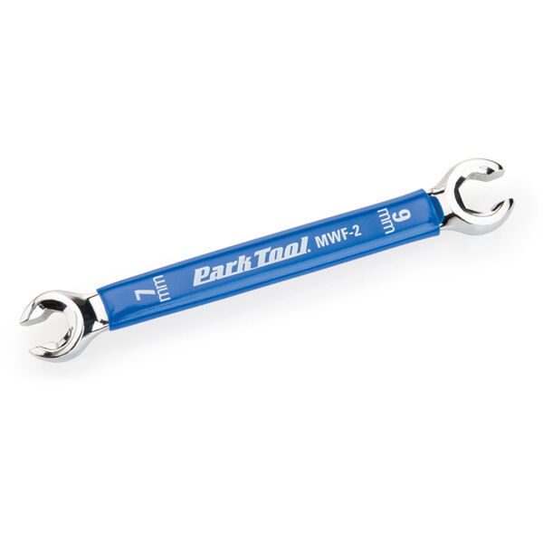 PARK TOOL MWF2 - Metric Flare Wrench: 7mm / 9mm click to zoom image