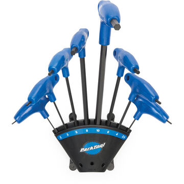 PARK TOOL PH-1.2 P-Handled Hex Wrench Set with Holder