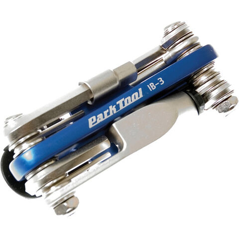 PARK TOOL IB-3 I-Beam Mini Fold-Up Hex Chain Tool Screwdriver & Star-Shaped Wrench 