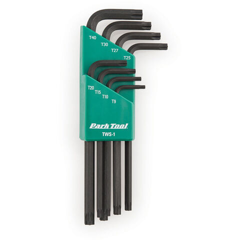 PARK TOOL TWS-1 L-Shaped Torx Compatible Wrench Set 
