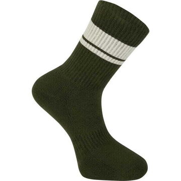 Madison Roam Isoler Crew Sock Midnight Green