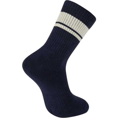 Madison Roam Isoler Crew Sock Ink Navy click to zoom image